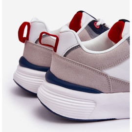 Zapatos Deportivos Hombre Memory Foam Big Star LL174235 Blanco-Gris 3