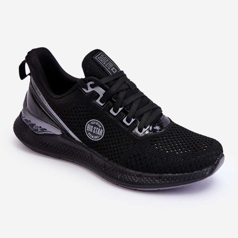 Sneakers Hombre Cómodas Memory Foam Big Star LL174103 Negro 1