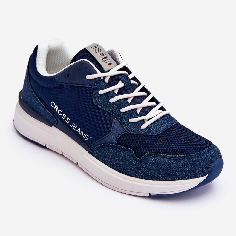 Zapatillas Deportivas Hombre Cross Jeans LL1R4051 Azul Marino 1