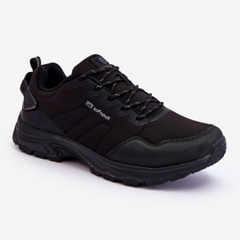Christopher Hombre Softshell Zapatos Deportivos Negro 1
