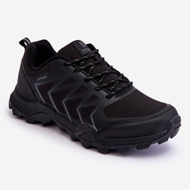 Calzado deportivo Softshell Trekking para hombre Black Jack negro 1