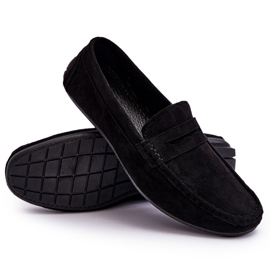 Mocasines Hombre Ante Negro Mack 5