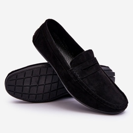 Mocasines Hombre Ante Negro Mack 3