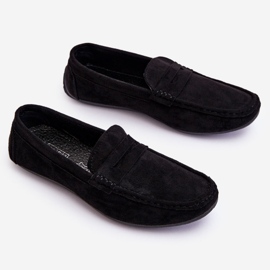 Mocasines Hombre Ante Negro Mack 2