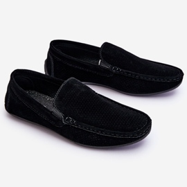 Mocasines Hombre Clásico Ante Negro Felixo 2
