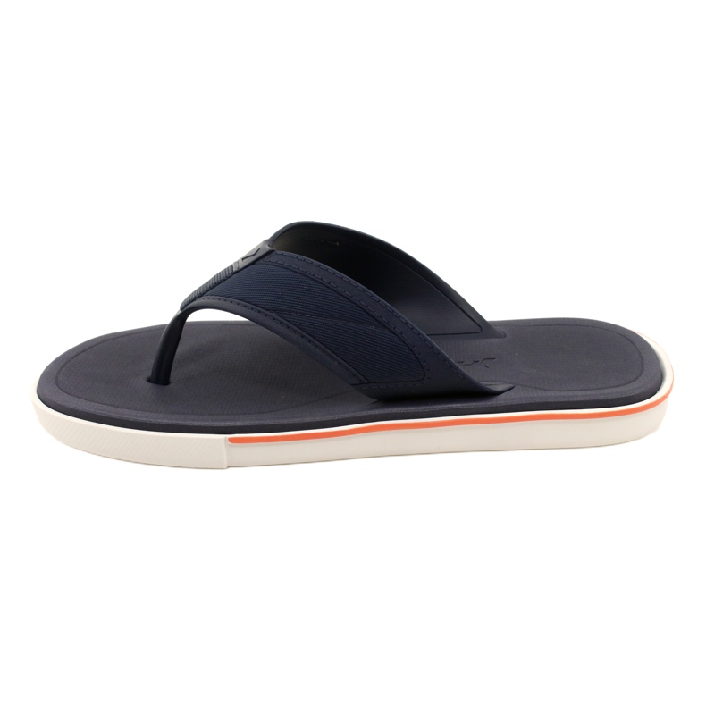 Chanclas de gel para hombre Rider 11772 AG379 Azul negro 2