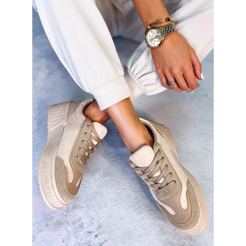 BM Deportivas plataforma Foret Kaki beige 2 BM Deportivas plataforma Foret Kaki beige 2