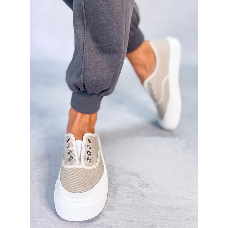 BM Deportivas mujer Kamio Beige 1 BM Deportivas mujer Kamio Beige 1