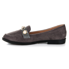 Seastar Mocasines con adornos gris 3