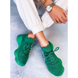 PA1 zapatillas estilo calcetín Callens Verde 1