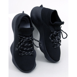 Zapatillas estilo calcetín Callens Nero negro 2