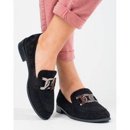 Lords de ante negro para mujer 5