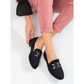 Lords de ante negro para mujer 6