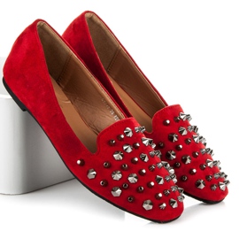 Seastar Señores con tachuelas rojo 1