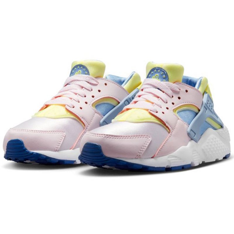 Nike huarache azul con blanco hot sale