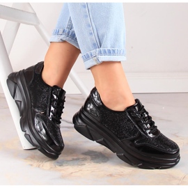 Zapatos mujer charol con circonitas negro Filippo DP2138 1 Zapatos mujer charol con circonitas negro Filippo DP2138 1