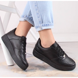 Deportivas negras de mujer Potocki 16002 negro 2