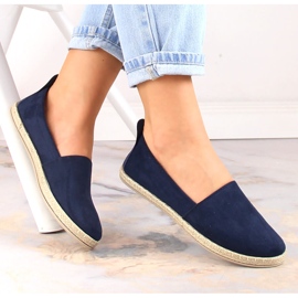 Alpargatas mujer azul marino Potocki 16009 slip-on 2