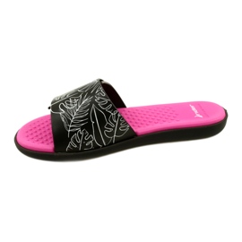 Zapatillas de piscina Rider 83331 AD447 blanco negro rosado 2