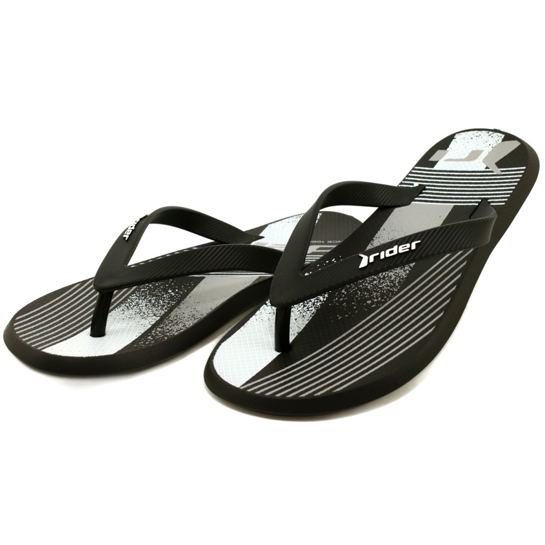 Zapatillas Hombre Rider 83419 AH973 Negro/Blanco 4