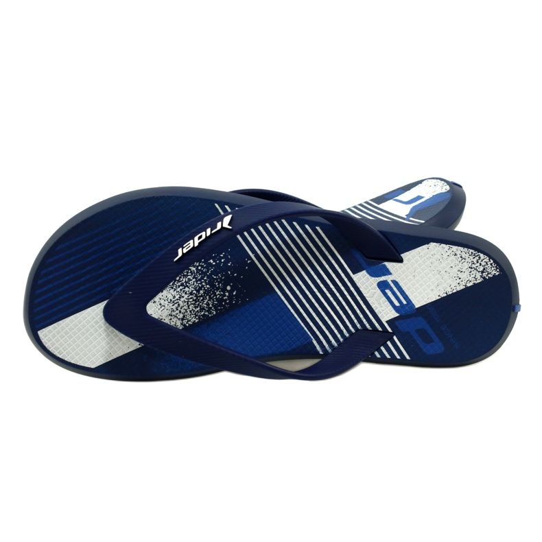 Chanclas Hombre Rider 83419 AH972 Azul/Blanco 5