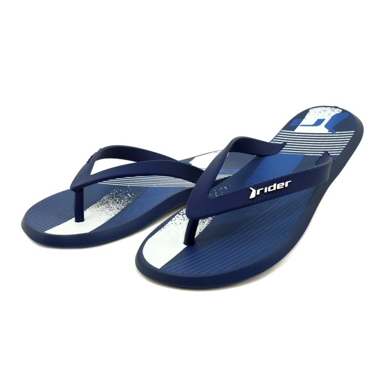 Chanclas Hombre Rider 83419 AH972 Azul/Blanco 3