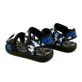 Sandalias de niños Rider 83453 AG294 Negro/Azul/Blanco 6 Sandalias de niños Rider 83453 AG294 Negro/Azul/Blanco 6