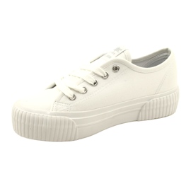 Lee Cooper LCW-23-31-1780L Zapatillas deportivas con suela gruesa, blanco 2