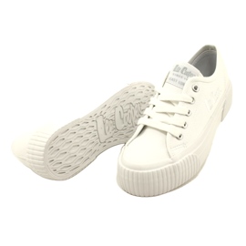 Lee Cooper LCW-23-31-1780L Zapatillas deportivas con suela gruesa, blanco 4