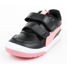 Puma Multiflex Jr 380741 05 negro rosado 2
