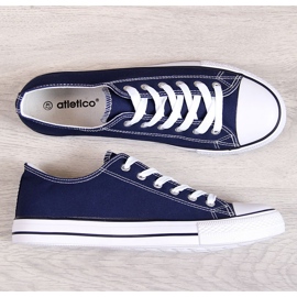 Atletico Zapatillas bajas de hombre Atlético CNSM-1 azul marino 2
