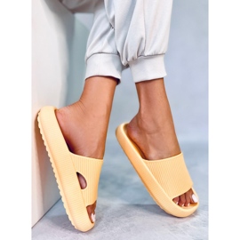 BM Zapatillas de estar por casa Yang Yellow amarillo 1