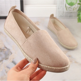 Alpargatas sin cordones mujer beige Potocki 16009 5