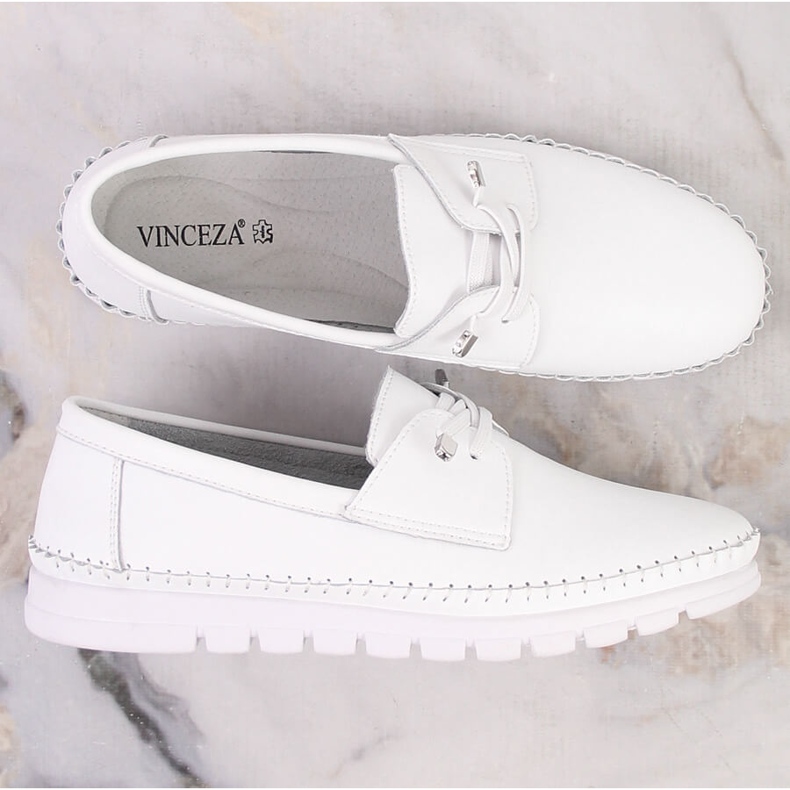Deportivas mujer piel blanca Vinceza SG23-7842 blanco 1