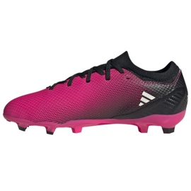 Adidas X Speedportal.3 Fg Jr GZ5071 zapatos de fútbol rosa rosas y morados 1