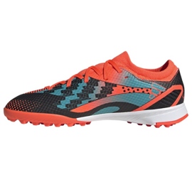Botas de fútbol Adidas X Speedportal Messi.3 Tf Jr GZ5141 naranja naranjas y tintos 1