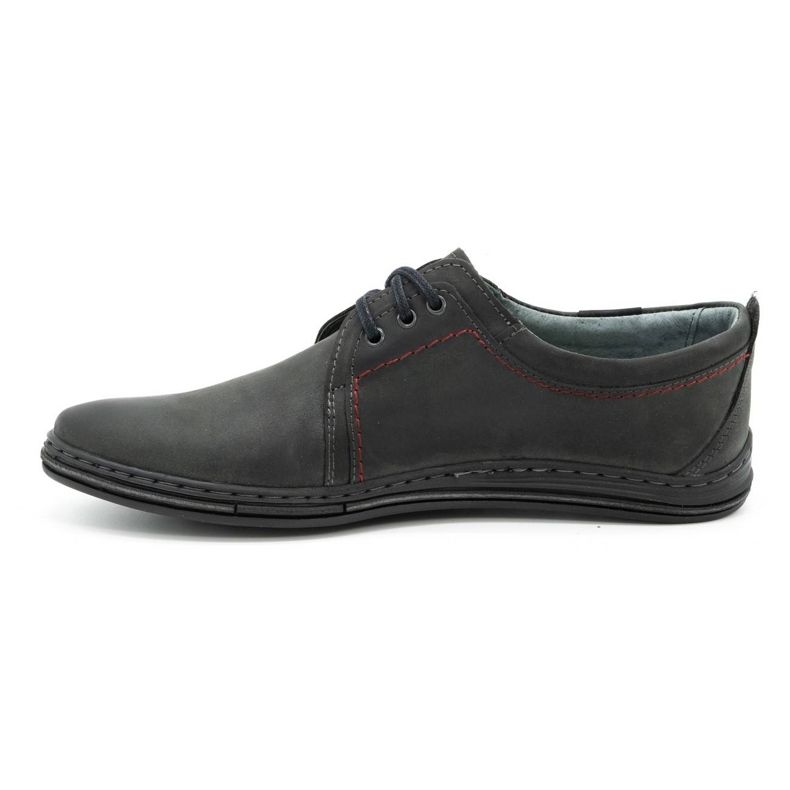 Polbut Zapatos de piel para hombre 343 gris 1