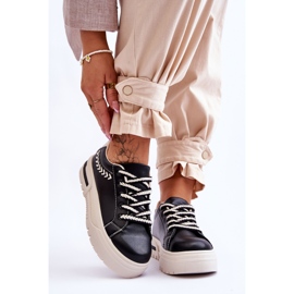 FG2 Deportivas De Mujer Cómodas Con Plataforma Negras Y Beige Devan negro 1 FG2 Deportivas De Mujer Cómodas Con Plataforma Negras Y Beige Devan negro 1