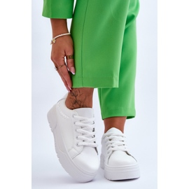 FG2 Deportivas Con Plataforma De Mujer Cómodas Blancas Devan blanco 1 FG2 Deportivas Con Plataforma De Mujer Cómodas Blancas Devan blanco 1