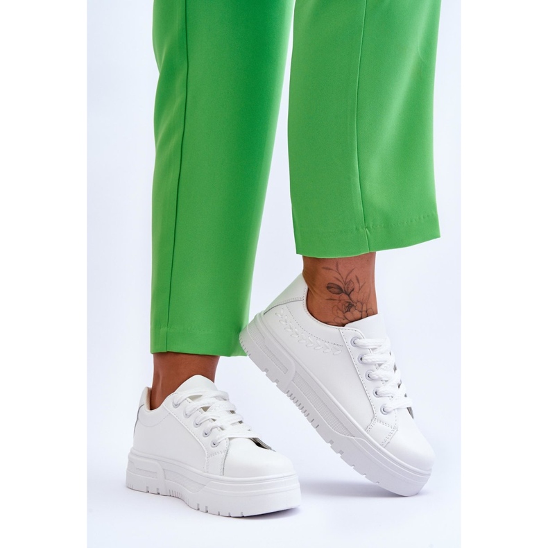 FG2 Deportivas Con Plataforma De Mujer Cómodas Blancas Devan blanco 2 FG2 Deportivas Con Plataforma De Mujer Cómodas Blancas Devan blanco 2