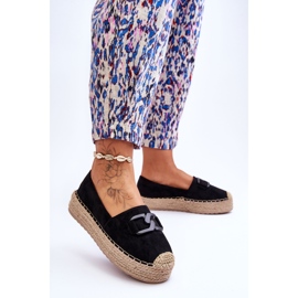 Alpargatas Mujer Clásicas Plataforma Negro Maurine 2