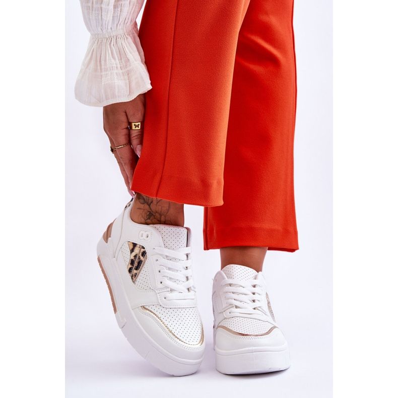Deportivas Mujer Piel Leopardo Blanco Nancey 1 Deportivas Mujer Piel Leopardo Blanco Nancey 1