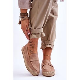 FI1 Alpargatas Mujer Ante Beige Keyla 1