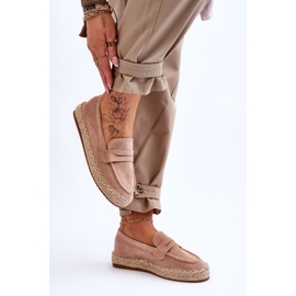 FI1 Alpargatas Mujer Ante Beige Keyla 4