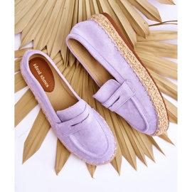 FI1 Alpargatas Mujer Ante Morado Keyla violeta 4
