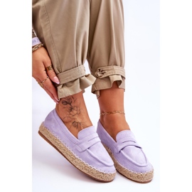 FI1 Alpargatas Mujer Ante Morado Keyla violeta 6
