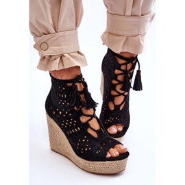 FB1 Botas Ante Cuña Caladas Berthe Negro 6