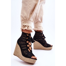 FB1 Botas Ante Cuña Caladas Berthe Negro 4