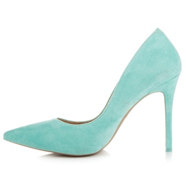 Vices Tacones de ante azul 3