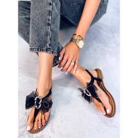 Seastar Farina Chanclas lazo negro 2